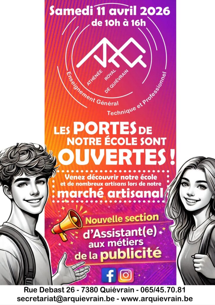 Journée Portes Ouvertes 2026 !