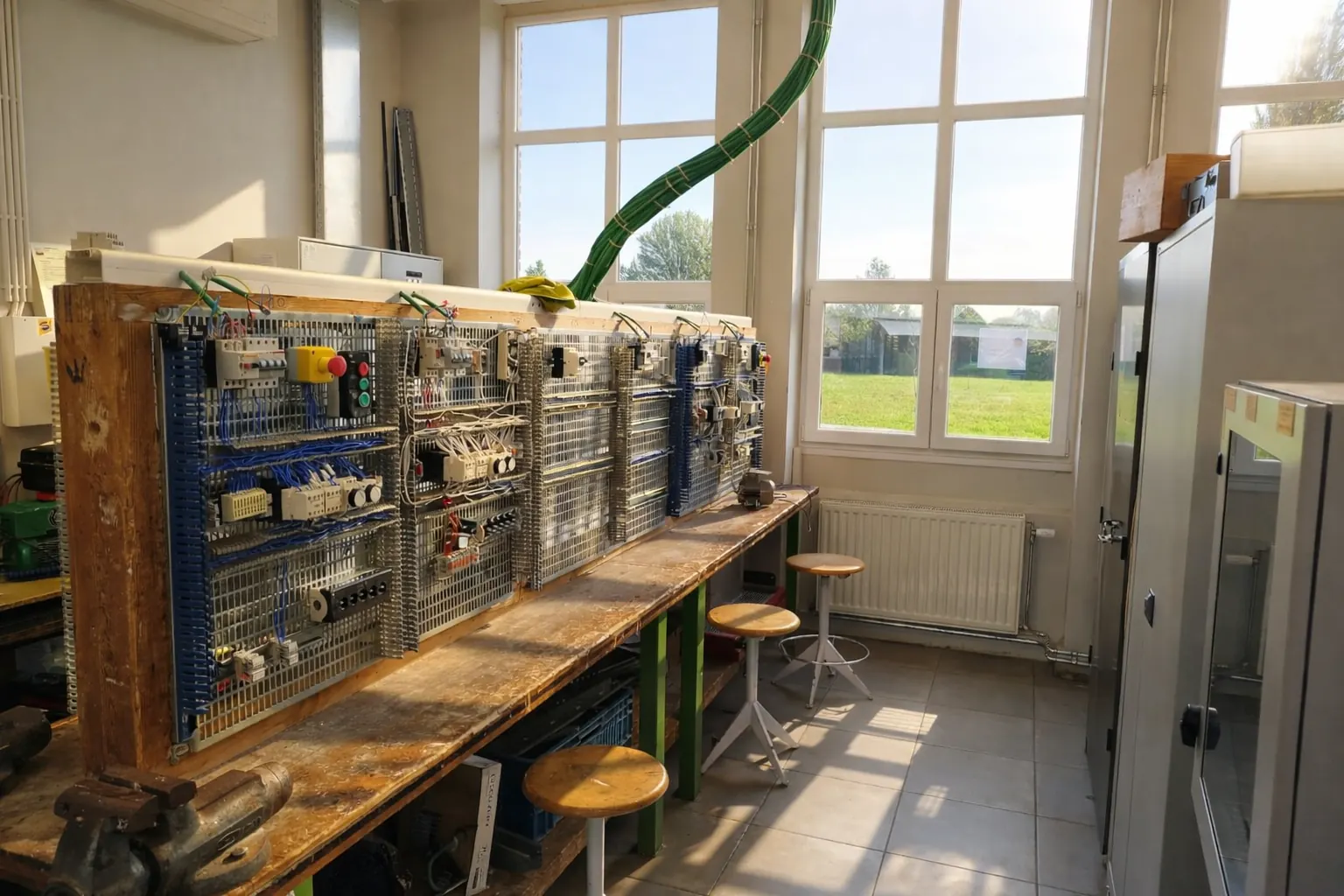 Photo Électricien·ne de maintenance industrielle